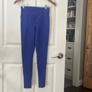 Zella Live In High Waist Ribbed pocket Leggings  Sz small